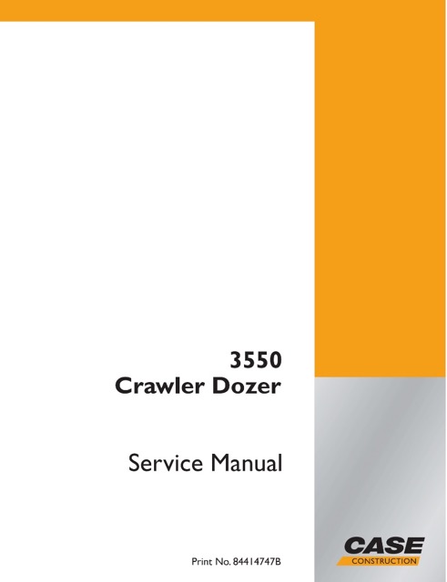 Case 3550 Crawler Dozer Service Repair Manual